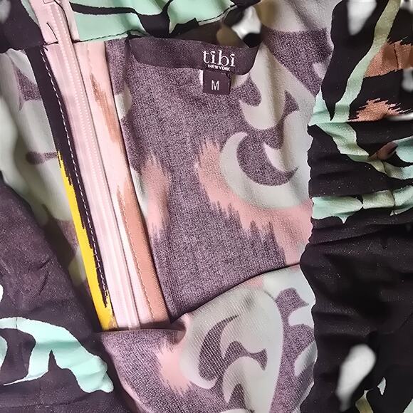 Tibi Jasmine Ikat Print Strapless Maxi Dress - Resort Chic | Size Medium - Picture 6 of 6